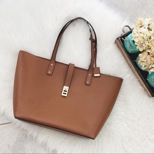 Michael Kors 🐫 camel Karson tote leather luggage